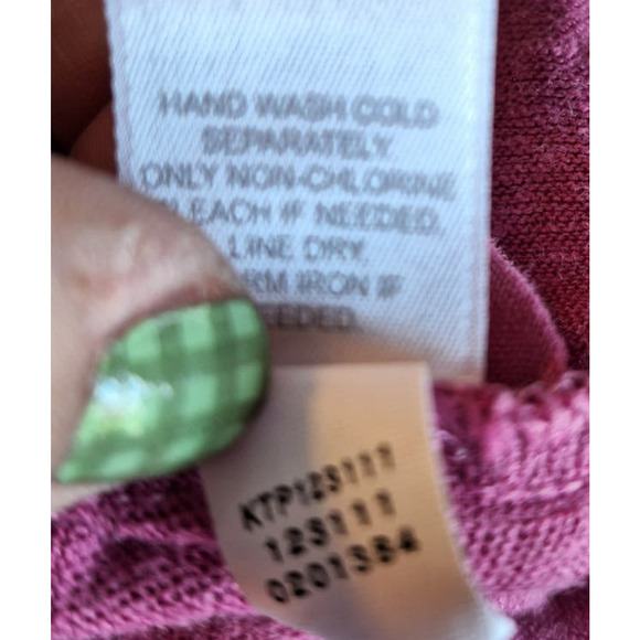 J. Jill Love Linen Women Small Magenta Pink Wide Strap 100% Linen Tank Top - Picture 6 of 6